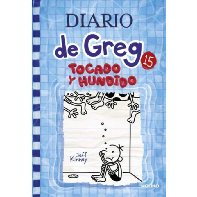 LIBRO DIARIO DE GREG 15 TOCADO Y HUNDIDO