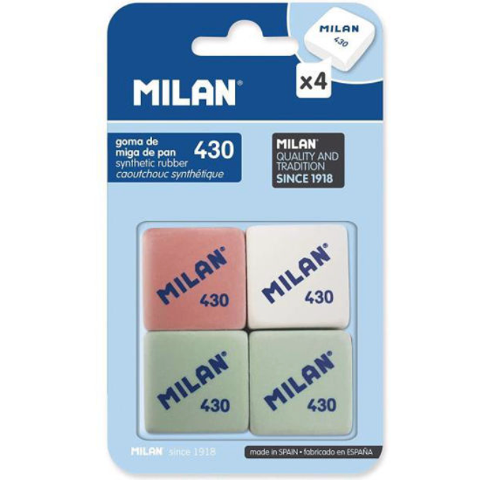 GOMAS MILÁN 4 UNIDADES