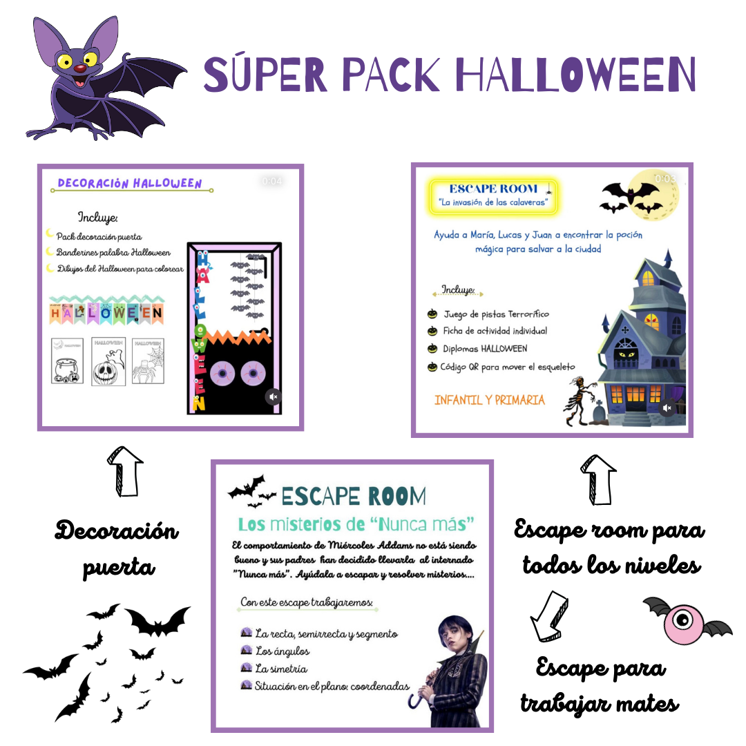 🎃🧛 SUPER PACK SEMANA DE HALLOWEEN 🎃🧛