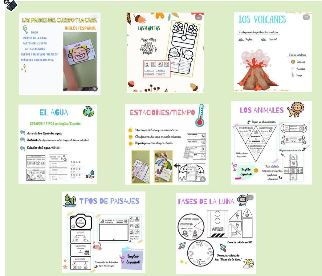 🌱 PACK CIENCIAS 🌱Cuadernillo Coleideando educación primaria
